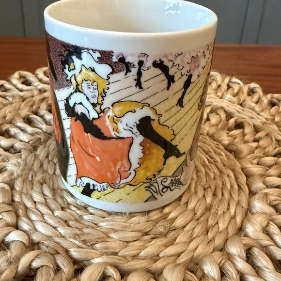 Chaleur Masters Collection Toulouse Lautrec D Burrows Mug Art Cup - Picture 2 of 6